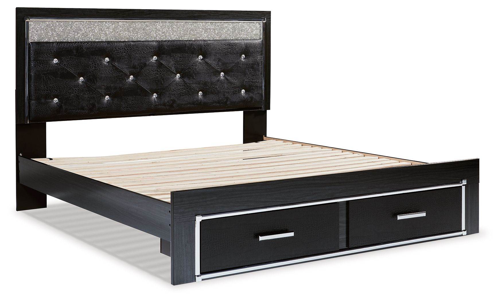 Kaydell - Upholstered Panel Storage Platform Bed - Forward Furniture