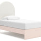 Wistenpine - Upholstered Panel Bed With Storage