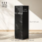 4 Drawer Filing Cabinet with Lock, Office Storage Cabinet with Adjustable Hanging Bars for A4 Letter Size Files, Black