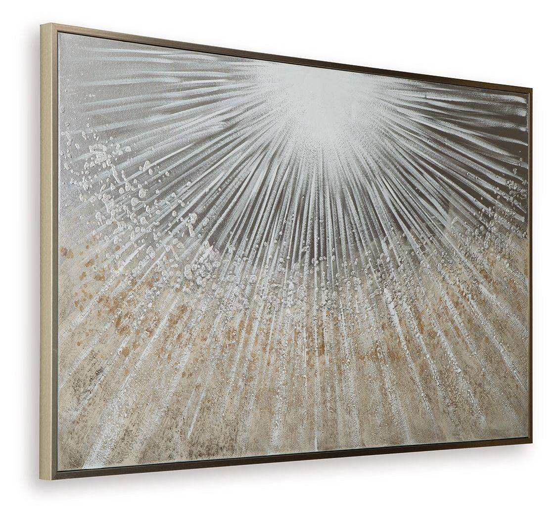 Waldard - Gray / Taupe / White - Wall Art - Forward Furniture