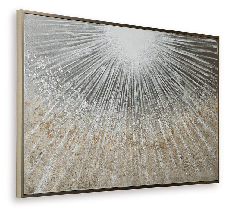 Waldard - Gray / Taupe / White - Wall Art - Forward Furniture