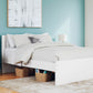 Onita - White - Queen Panel Platform Bed