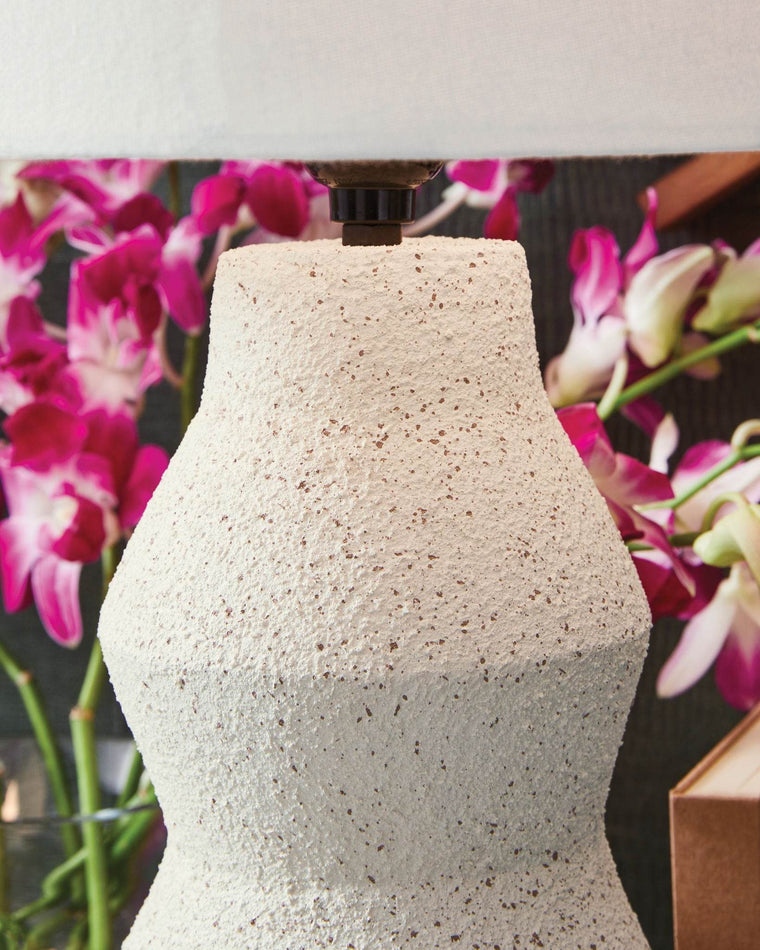 Dawthorne - Cream - Paper Table Lamp - Forward Furniture