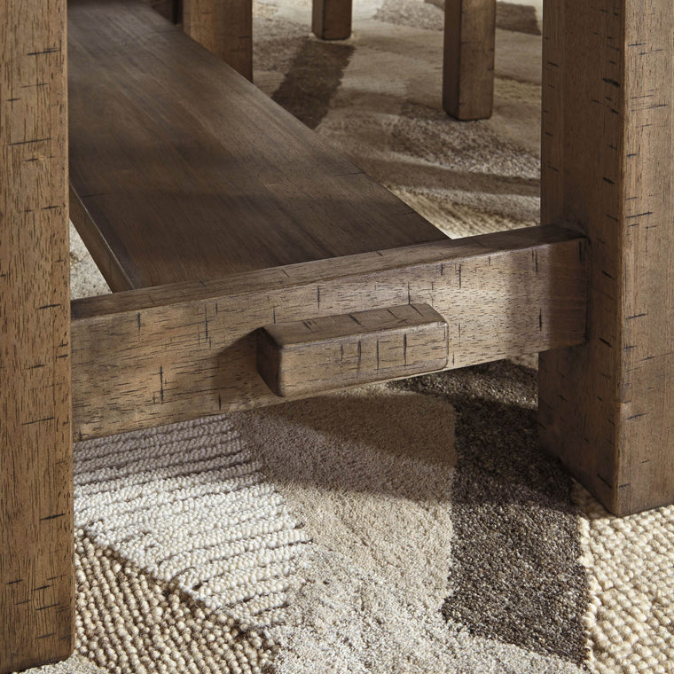 Moriville - Grayish Brown - Rectangular Dining Room Counter Extension Table - Forward Furniture