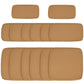 Outdoor 14pc Patio Rattan Sofa Set Cushion Polyester Cover Replacement Set - No Cushion Included Beige | Canada