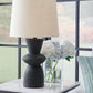 Scarbot - Distressed Black - Paper Table Lamp (Set of 2)