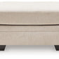 Mandi Point - Oversized Accent Ottoman - Marble