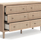 Cielden - Two-tone - Six Drawer Dresser