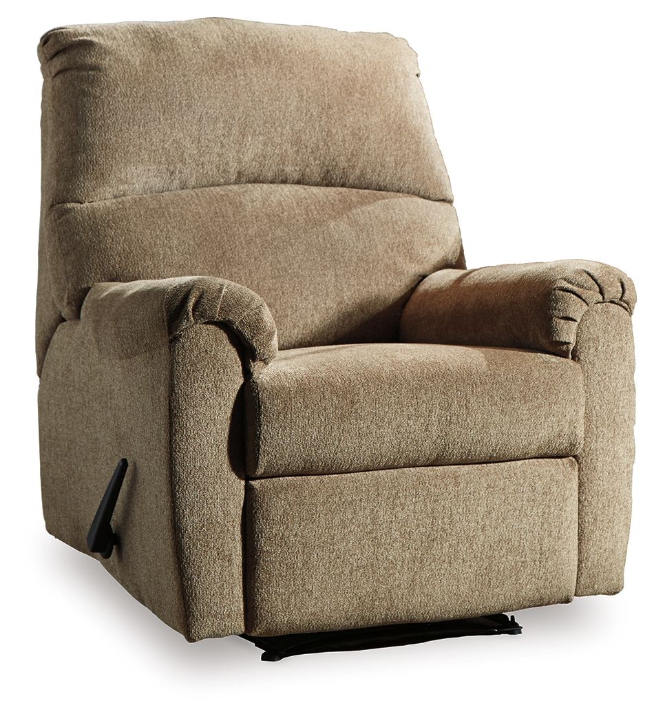 Nerviano - Zero Wall Recliner - Fabric - Mocha