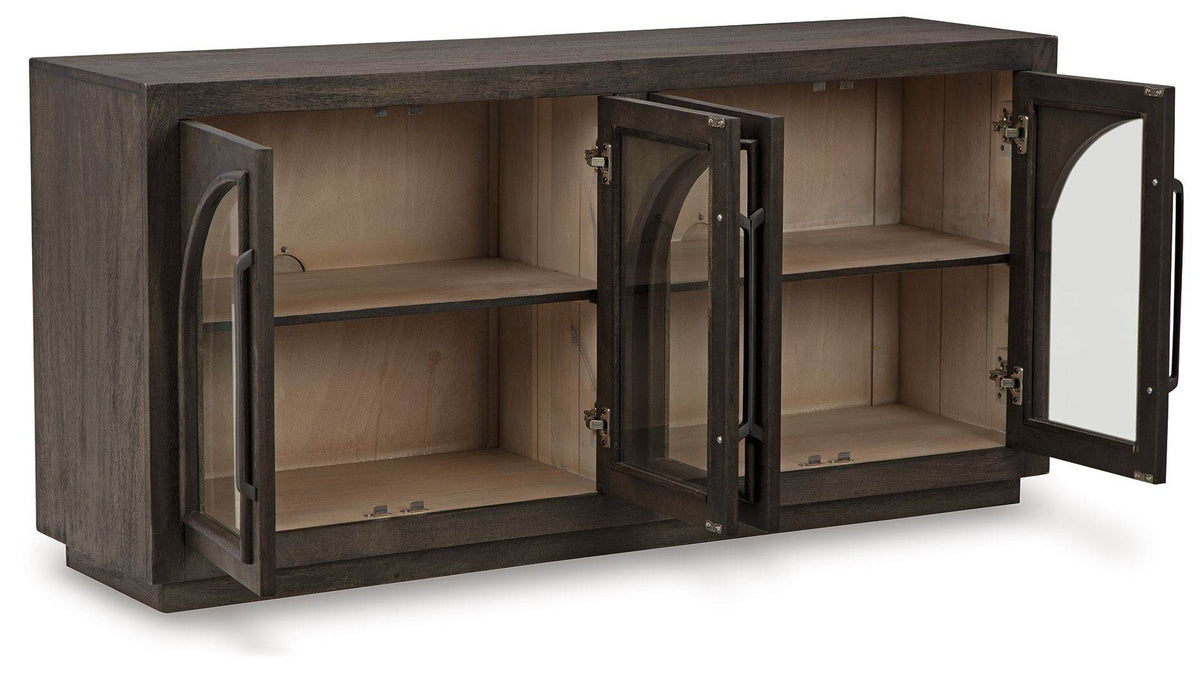 Dreley - Grayish Brown - Accent Cabinet - Forward Furniture
