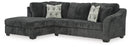 2 Pc. Left Arm Facing Corner Chaise Sectional