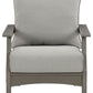 Visola - Gray - Lounge Chair W/Cushion (Set of 2)