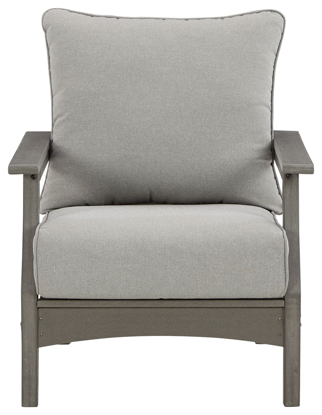 Visola - Gray - Lounge Chair w/Cushion (Set of 2)