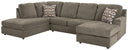 2 Pc. Left Arm Facing Corner Chaise Sectional