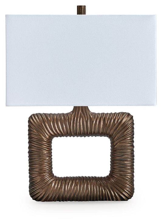 Garronby - Antique Brass Finish - Metal Table Lamp - Forward Furniture