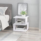 Light Nightstand - Slim Bedside Stand for Small Spaces