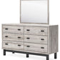 Vessalli - Gray - Dresser And Mirror