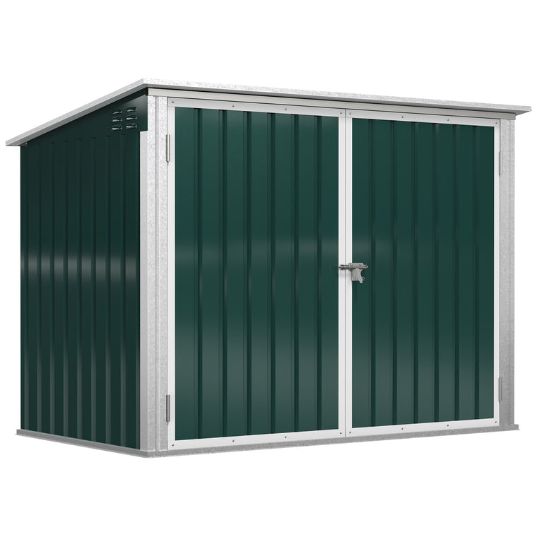 6' x 3' Garbage Bin Shed with Double Doors