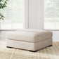 Donelson Creek - Oversized Accent Ottoman - Vanilla
