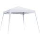 8' x 8' Pop Up Canopy, Outdoor Foldable Tent, Portable Canopy Tent with Carrying Bag for Camping, Party, Picnic, White