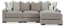 3 Pc. Right Arm Facing Corner Chaise Sectional