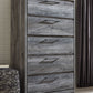 Baystorm - Gray - Five Drawer Chest