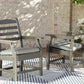Visola - Arm Chair With Cushion (Set of 2) - Gray