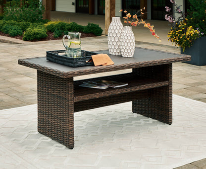 Brook Ranch - Brown - Rect Multi-use Table - Forward Furniture