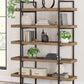 Montia - Light Brown - Bookcase