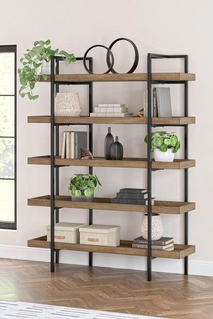 Montia - Light Brown - Bookcase - Forward Furniture