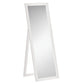 58" x 20" Full Length Mirror with Frame, Floor Standing Mirror, Rectangular Full Body Mirror for Bedroom, Living Room, White