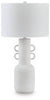 Perringhill - Metal Table Lamp - Distressed White