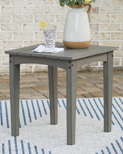 Visola - Gray - Square End Table - Forward Furniture