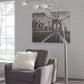 Winter - Silver Finish - Metal Arc Lamp