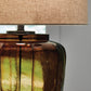 Bainmore - Amber - Glass Table Lamp - Forward Furniture