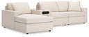 4 Pc. Sectional With Laf Corner Chaise And Audio Console