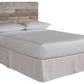 Effie - Full Panel Headboard - Whitewash