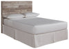 Effie - Full Panel Headboard - Whitewash