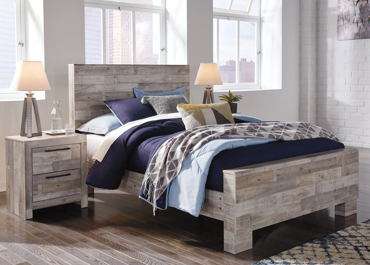 Effie - Panel Bed