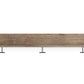 Oliah - Natural - Wall Mounted Coat Rack W/shelf