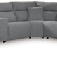 Modmax II - Reclining Sectional - Salt And Pepper