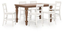 7 Pc. Table, 6 Stools