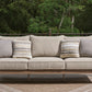 Harmony Headlands - Sofa With Cushion - Natural / Gray