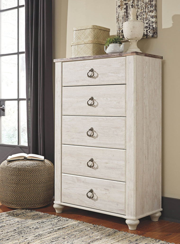 Willowton - Panel Bedroom Set - Forward Furniture
