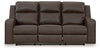 Lavenhorne - Rec Sofa W/Drop Down Table - Granite