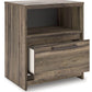 Elbrim - Brown - One Drawer Night Stand