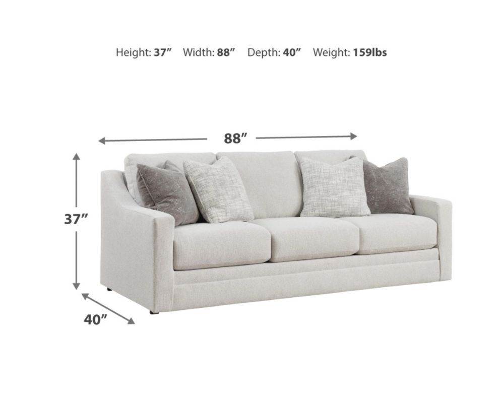 Maitelynn - Chalk - Loveseat - Forward Furniture