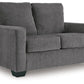 Rannis - Pewter - Twin Sofa Sleeper - Fabric