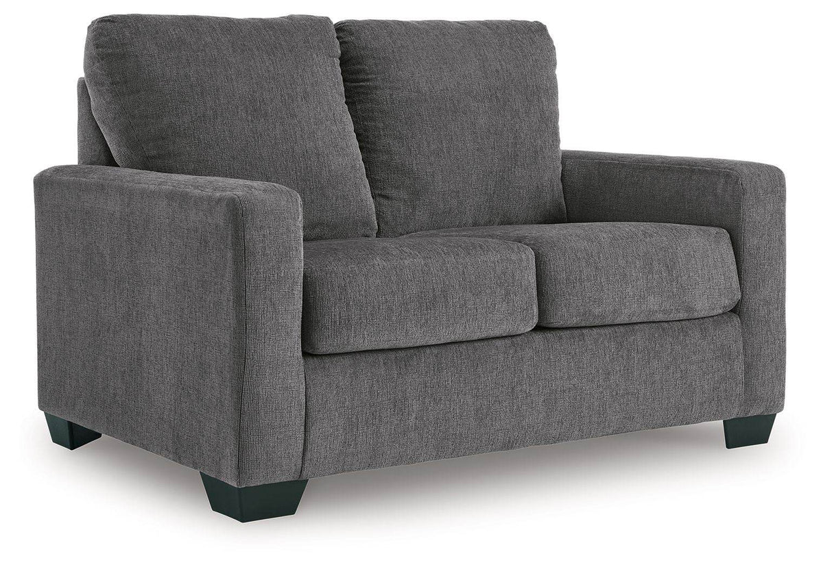 Rannis - Pewter - Twin Sofa Sleeper - Fabric - Forward Furniture