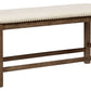 Moriville - Beige - Double Uph Bench